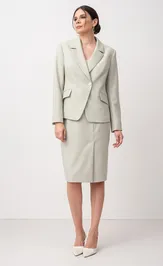 Жакет FASHION CENTRE Пш-4137 эвкалипт