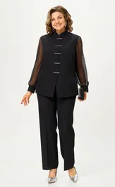 Suit Vilena-fashion 1208 chernyj