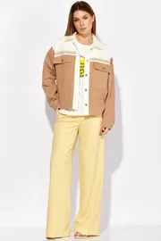 Trousers LAIKONY #L-942-2 slivochnyj