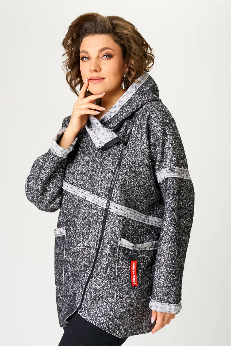 Полупальто Michel Chic арт. 360/1 графит