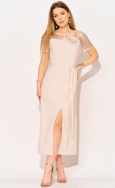 Платье LAIKONY L-114 пудра