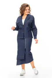 Garnitur VI ORO #VR-1245 denim