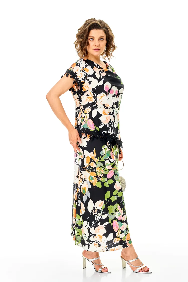 Костюм Michel Chic арт. 1460 цветочный