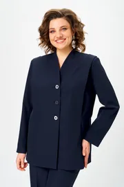 Suit Vilena-fashion #1138 temno-sinij