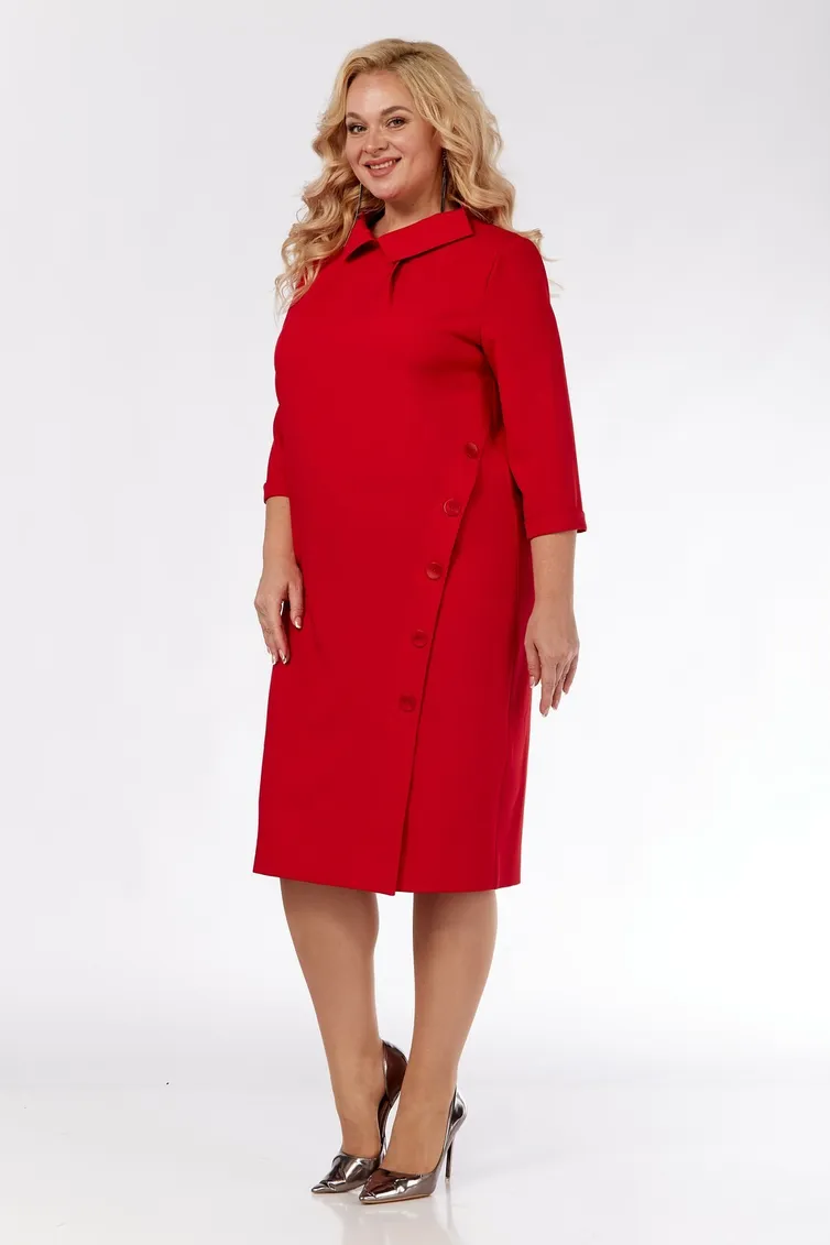 Sukienka Vilena-fashion #896 krasnyj