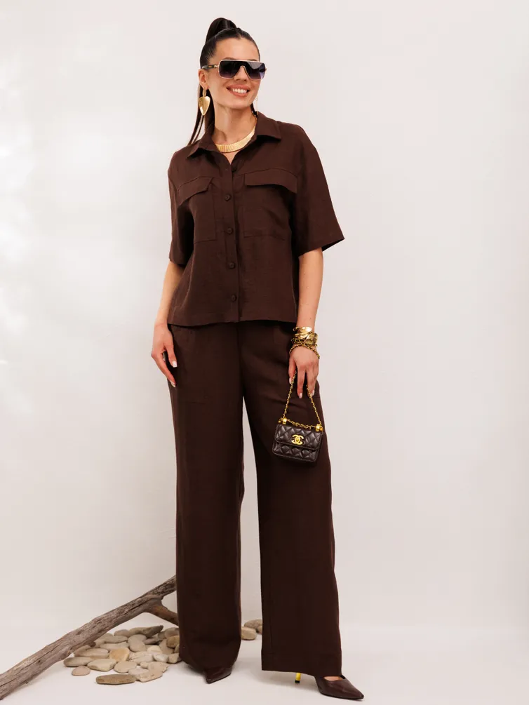 Костюм Galean Style арт. 982.1 коричневый