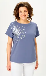 Футболка Rumoda 2252 индиго