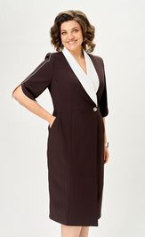 Платье Anastasia MAK 1308 коричневый