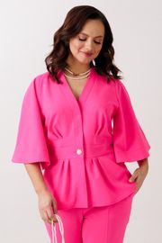 Suit Mubliz #324 fuksiya