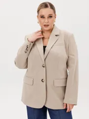 Żakiet Ava fashion #M-172 bezhevyj