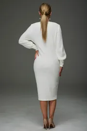 Платье Galean Style арт. 913.1 белый