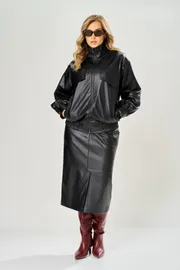 Kurtka Ava fashion #M-230 chernyj