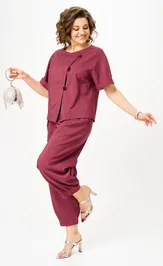 Garnitur Michel Chic 1337/1 rubinovyj