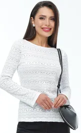 Блузка DS Trend Б-2233 (Кейси, вайт)