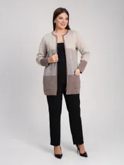 Sweter BONADI #1916 kapuchino