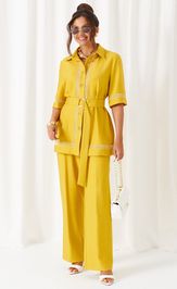 Костюм Beautiful & Free 6461 горчица