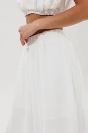 Spodnie V&N fashion #1155_belyj