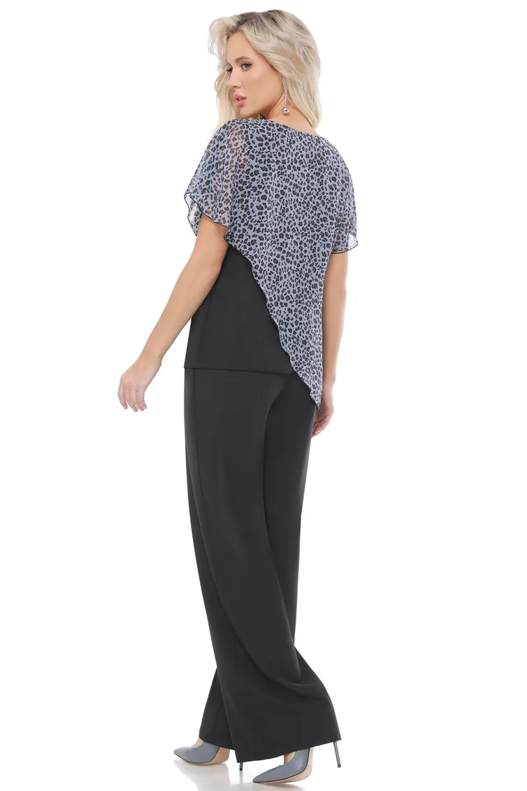 Garnitur DS Trend #K-0980 (Delo v nyuansax, blek)