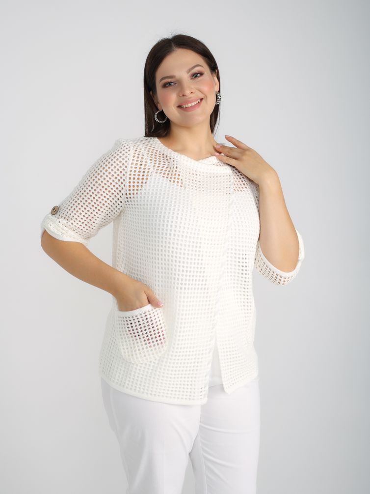 Жакет BONADI арт. 1368 белый