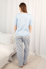 Пижама Купалинка арт. 661437 158,164 К.голубой,набивка