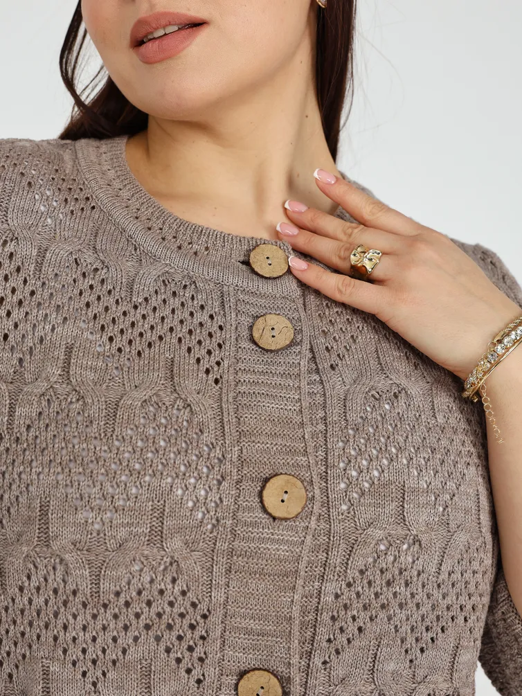 Sweter BONADI #2187 kapuchino