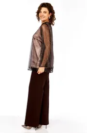Suit Milora #1407 shokolad