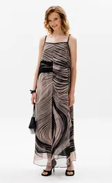 Dress EOLA 2614 bezh