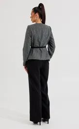 Костюм Galean Style 1014 Б серый с черным