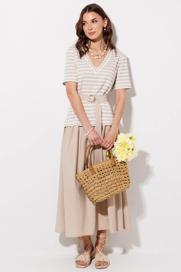 Dress Lyushe #4378 bezhevyj