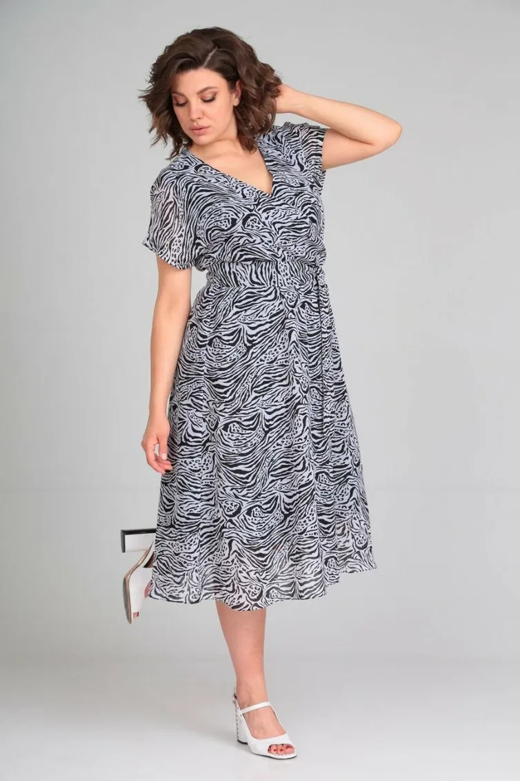 Sukienka Ma Cherie #4025 zebra