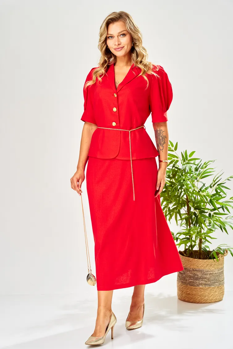 Suit Ava fashion #M-214 krasnyj
