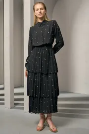 Sukienka DEVITA #1012 gorox chyornyj