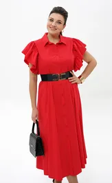 Dress ALANI 2445 krasnyj