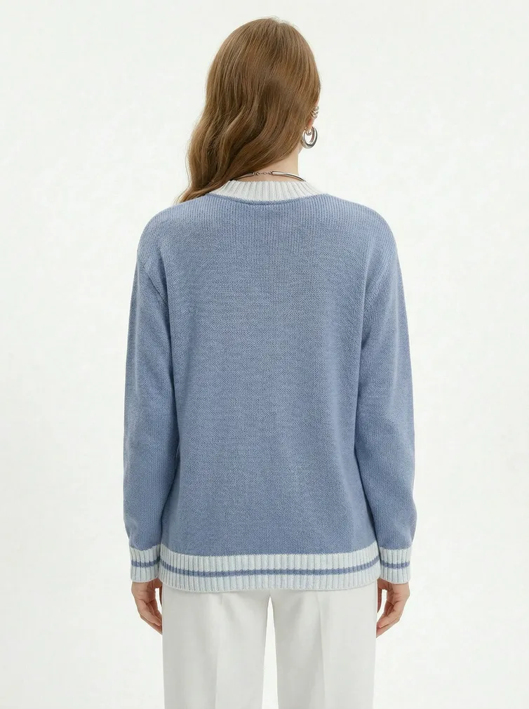 Sweter Newvay #9252-91055 zimnee utro/osennee nebo