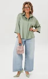 Blouse Anelli Laurel 1916 matcha latte