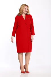Sukienka Vilena-fashion #757 krasnyj