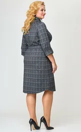 Dress LadyThreeStars 2472 kletka