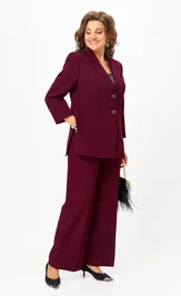 Garnitur Vilena-fashion 1094 burgundi