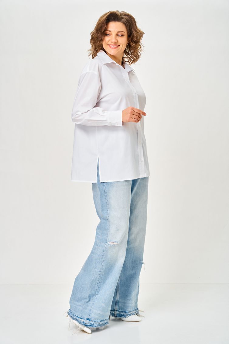 Рубашка Anastasia MAK арт. 1324 белый