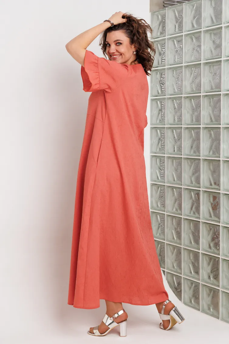 Платье BegiModa арт. 1066 коралл