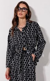 Костюм Люше 4398 черный