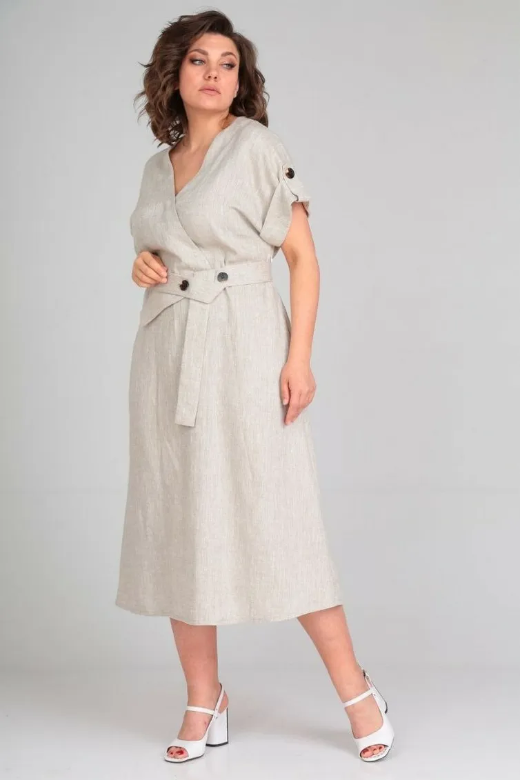 Sukienka Ma Cherie #4022 naturalnyj