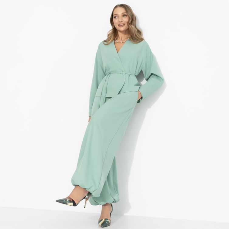 Костюмы, комплекты CHARUTTI арт. Стиль говорит (2 в 1, мята)