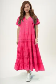Dress Fantazia Mod #4530 fuksiya