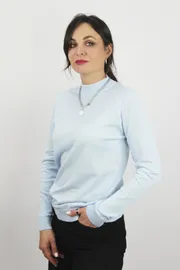 Sweter Polesie #S3733-23 4S0679-D43 kristalno-goluboj 158