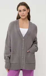 Кардиган Newvay 9242-91035 титаниум