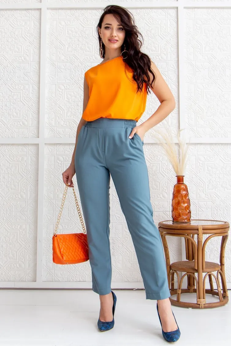 Blouse TOOK A LOOK & Angelika #TB-48 oranzh