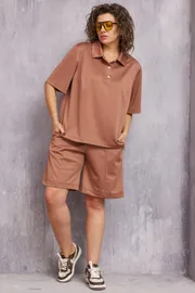 Shorts BegiModa #8004 terrakot