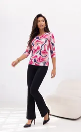 Blouse nika.pl 010135 Aga-1 krasno-sin