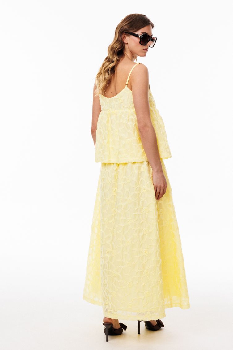 Skirt EOLA #3112 zheltyj